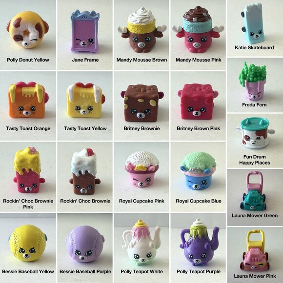 Lot of 21 Shopkins Season 5 Petkins - Includes 7 RARE Figures! - Picture 1 of 1